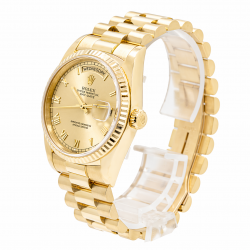 Rolex Day-Date Presidental 36MM Champagne Dial 18238 18KT YG